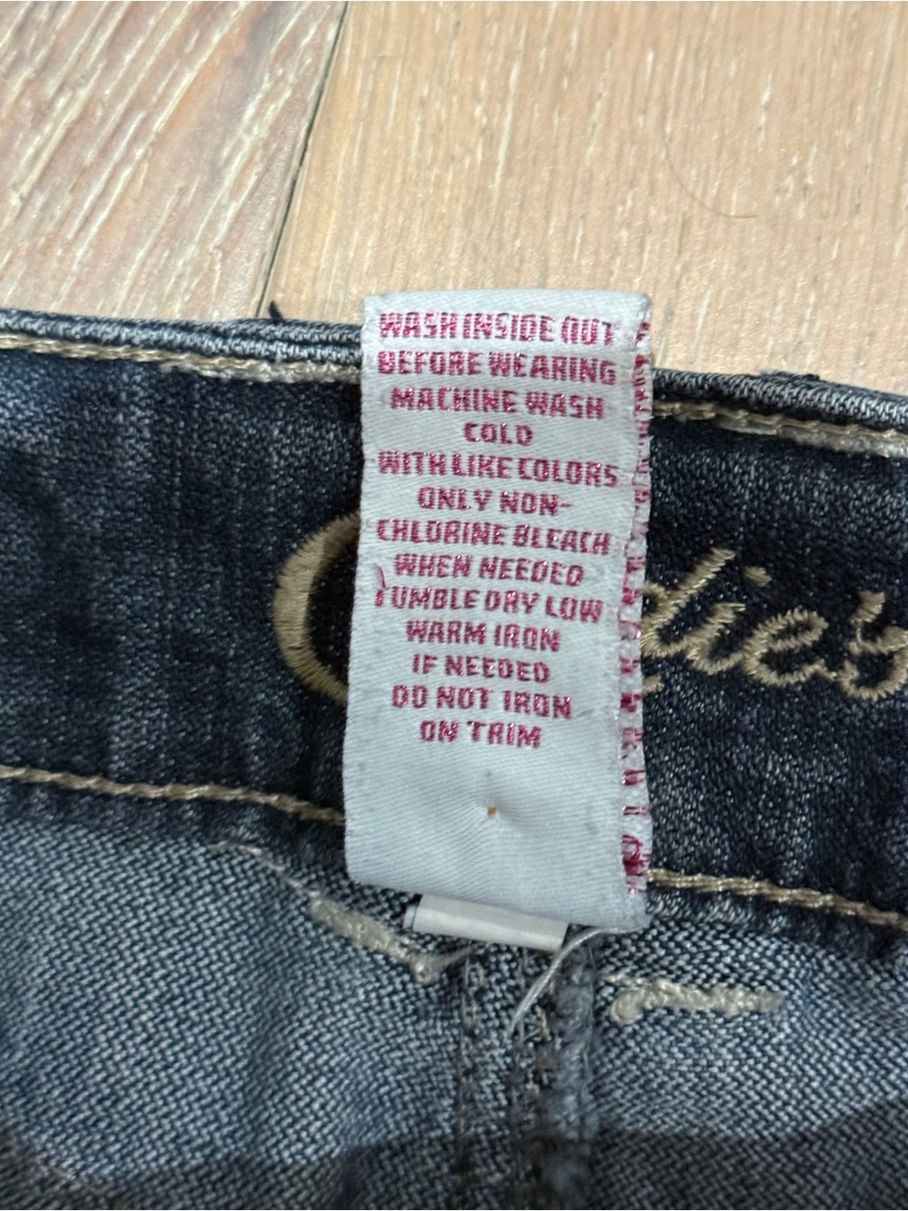 Candies girls jeans Vintage Y2K denim jeans by Candies junior size 9 flare - Picture 6 of 9
